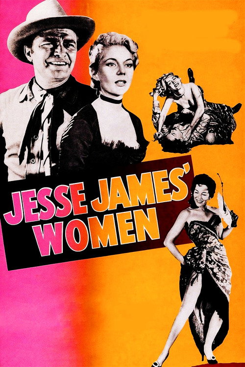 Jesse James' Women (1954) movie poster