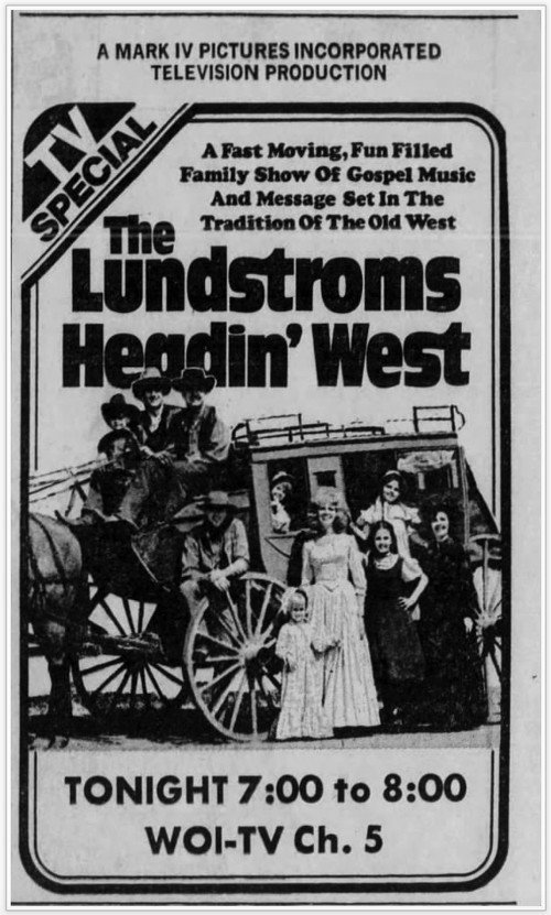 The Lundstroms: Headin' West (1975) movie poster
