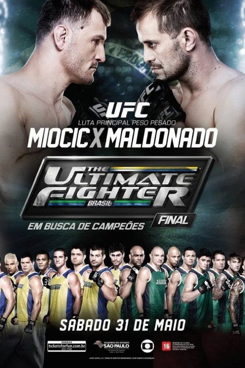 The Ultimate Fighter Brazil 3 Finale: Miocic vs. Maldonado (2014) movie poster