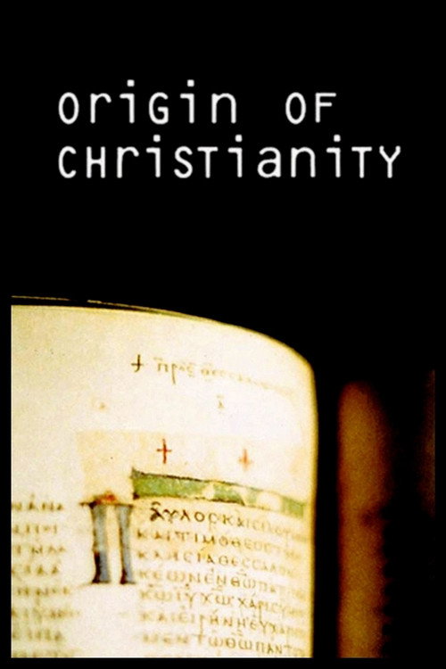 Origin of Christianity (2004) TV show poster