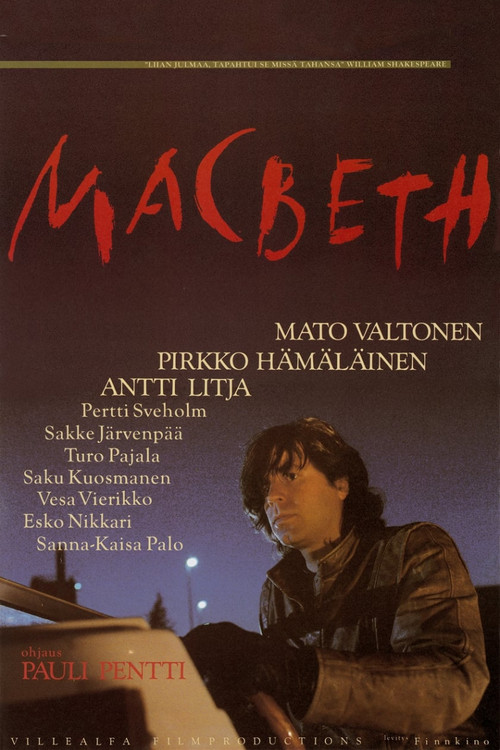 Macbeth (1987) movie poster