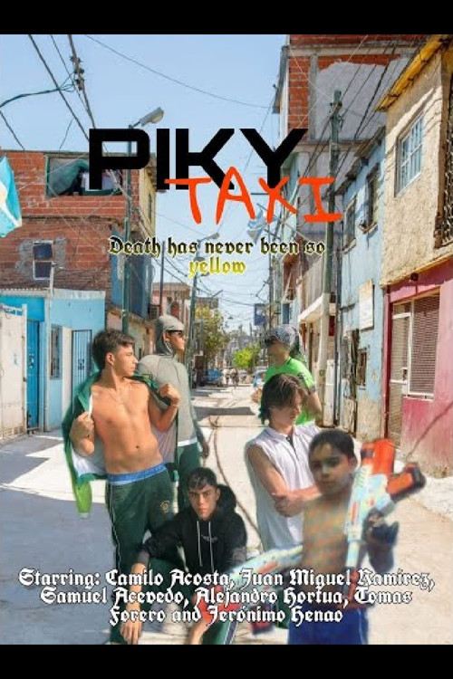 Peky Taxi: death has never been so yellow (2021) movie poster