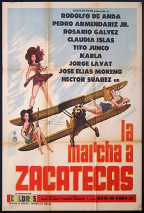 La marcha a Zacatecas (1969) movie poster