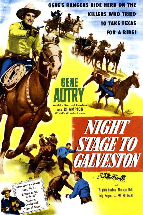 Night Stage to Galveston (1952) movie poster
