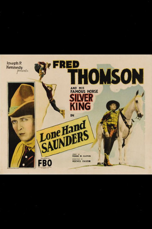 Lone Hand Saunders (1926) movie poster
