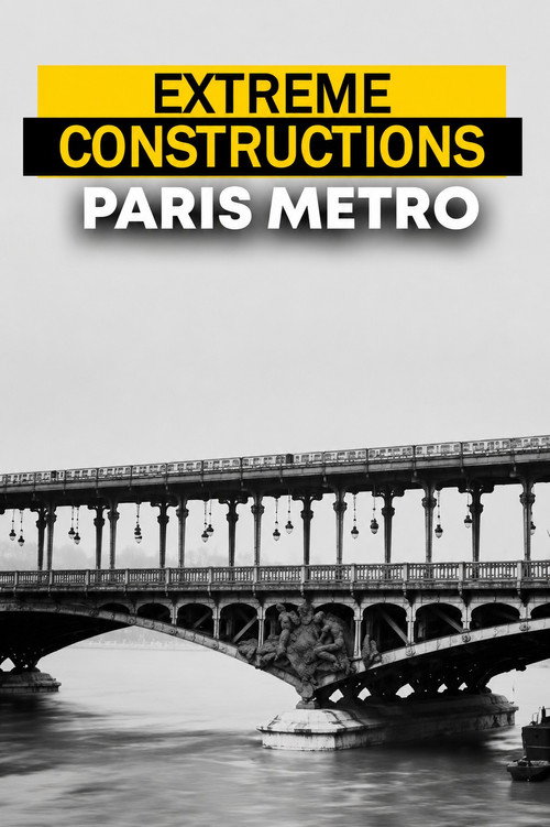Extreme constructions : Le Métro de Paris (2017) movie poster