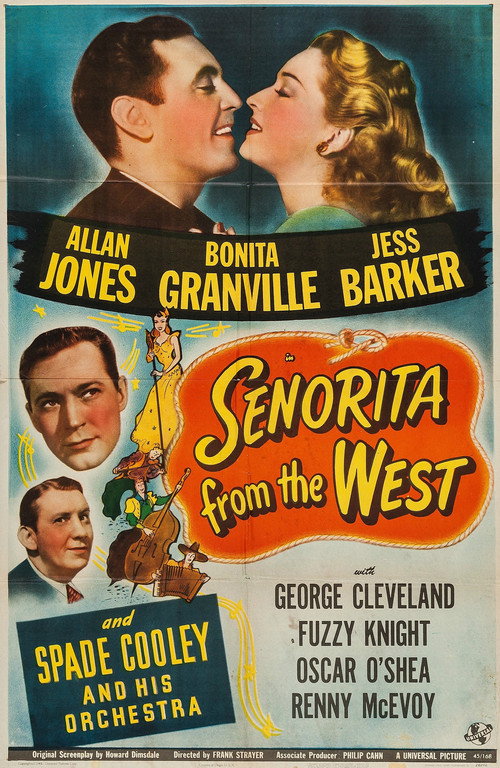 Senorita from the West (1945) movie poster