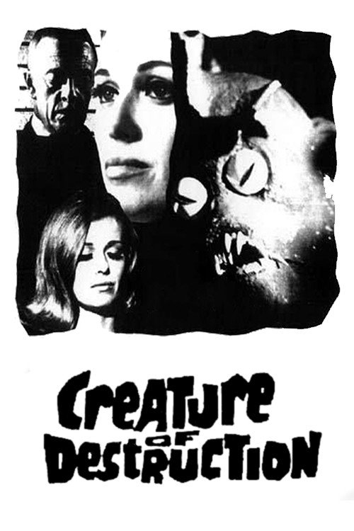 Creature of Destruction (1967) movie poster