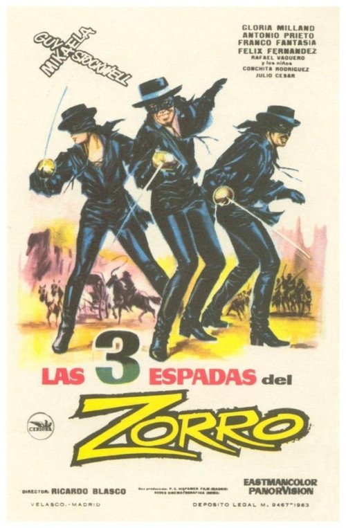 Sword of Zorro (1963) movie poster