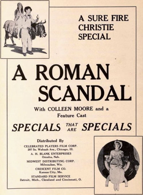 A Roman Scandal (1919) movie poster