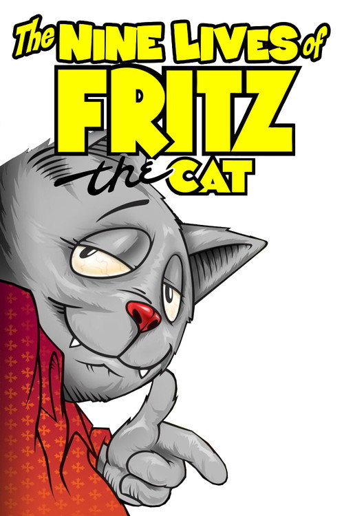 The Nine Lives of Fritz the Cat (1974) movie poster