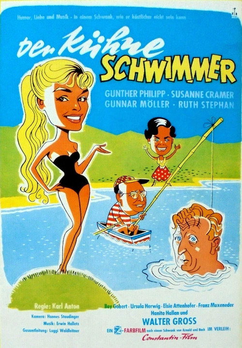 Der kühne Schwimmer (1957) movie poster