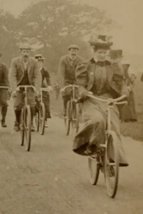 Bicycling Group (1896) movie poster