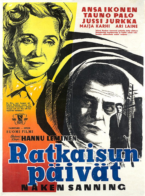 Ratkaisun päivät (1956) movie poster