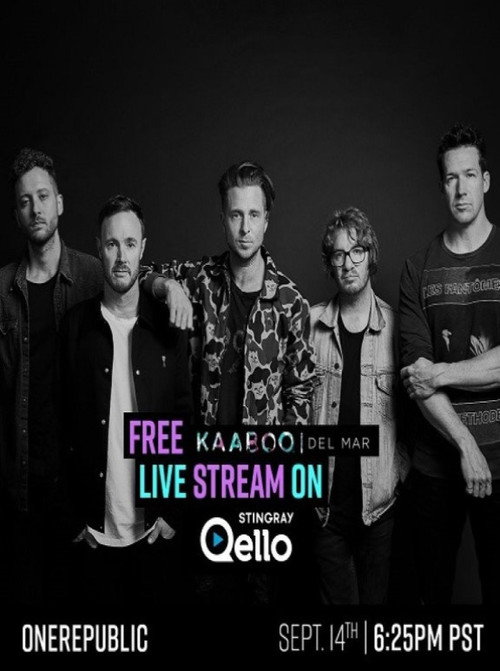 OneRepublic Live Kaaboo Del Mar Festival (2019) movie poster