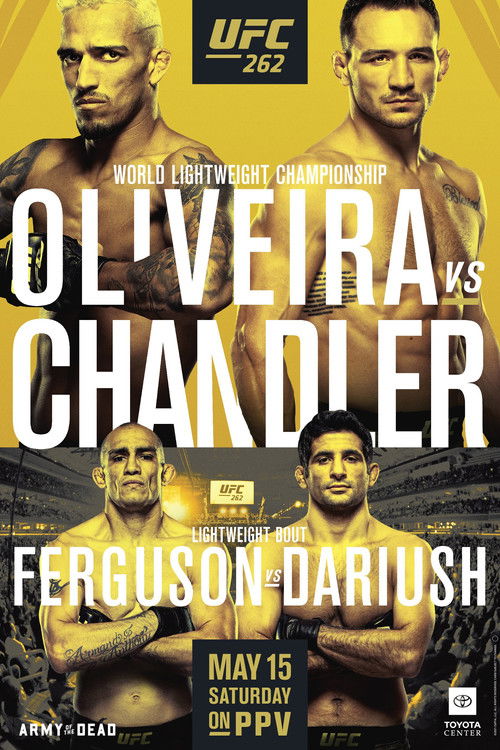 UFC 262: Oliveira vs. Chandler (2021) movie poster
