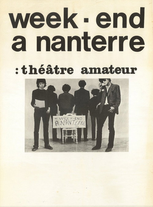 Week-end à Nanterre (1977) movie poster