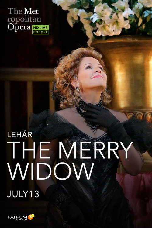 The Metropolitan Opera: The Merry Widow (2015) movie poster