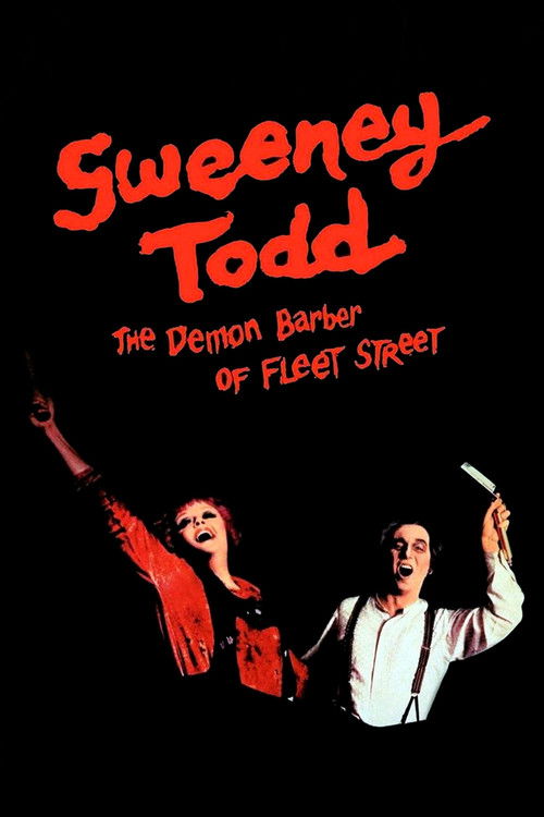 Sweeney Todd: The Demon Barber of Fleet Street (1982) movie poster