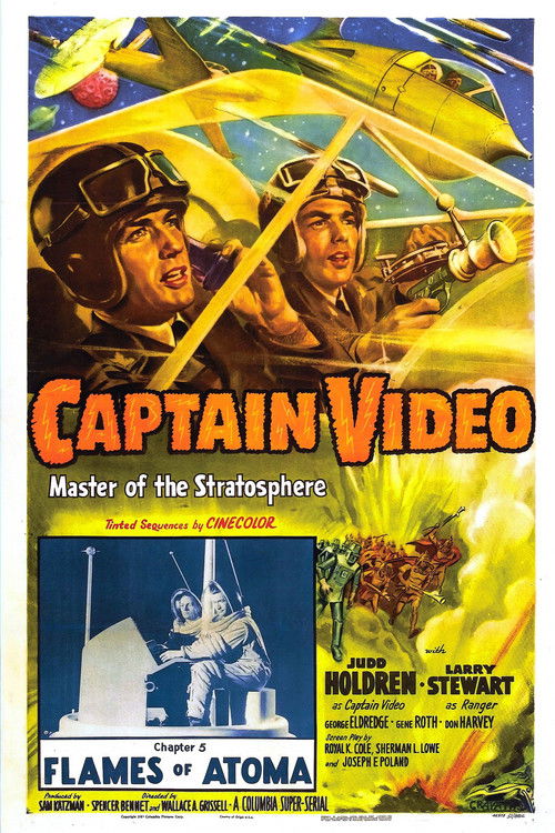 Captain Video, Master of the Stratosphere (1951) movie poster