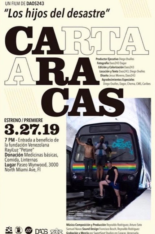 Carta a Caracas "Los Hijos del Desastre" (2019) movie poster