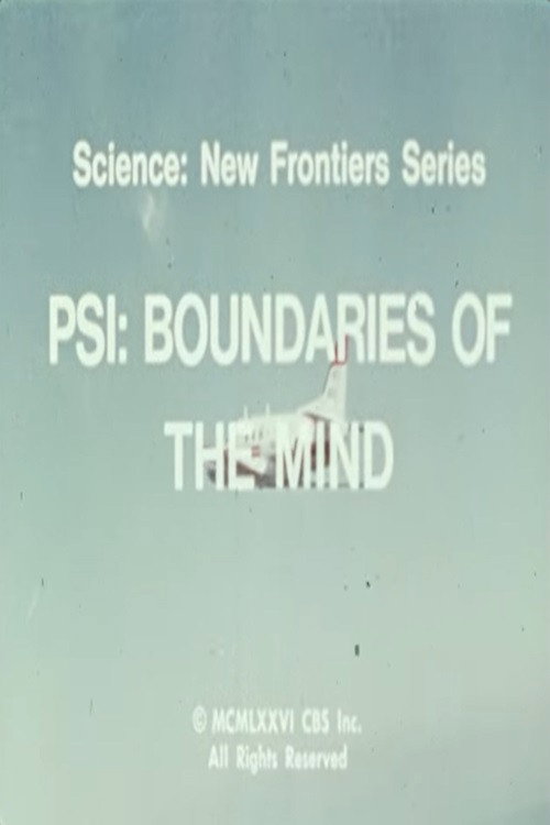 PSI: Boundaries of the Mind (1976) movie poster