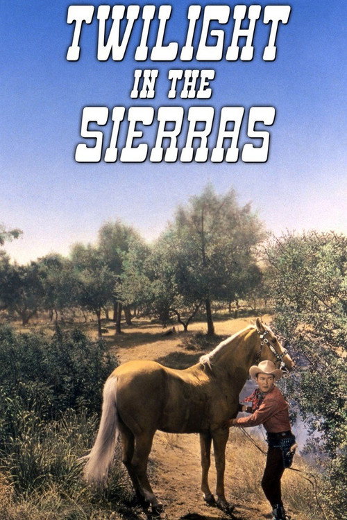 Twilight in the Sierras (1950) movie poster