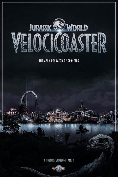 The Making of Jurassic World VelociCoaster (2021) movie poster