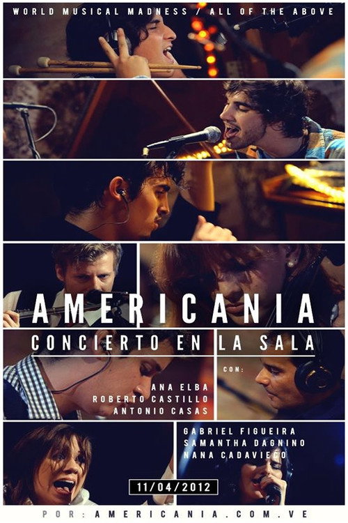 Americania - "Concierto En La Sala" (2011) movie poster