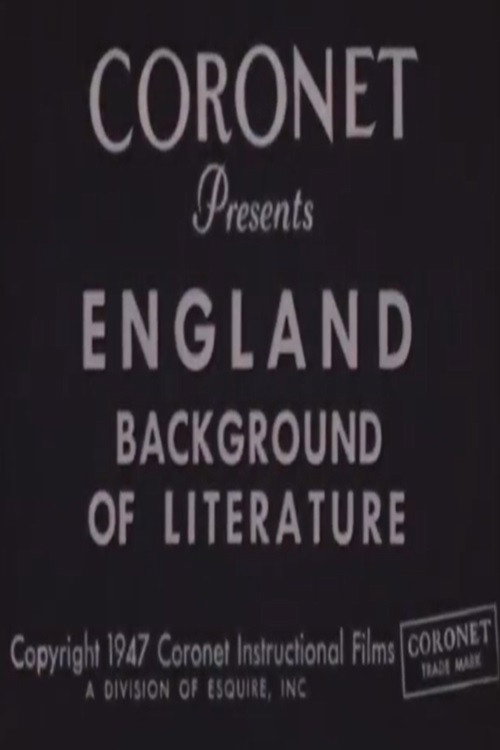 England: Background of Literature (1947) movie poster