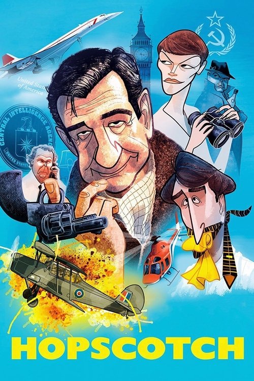 Hopscotch (1980) movie poster