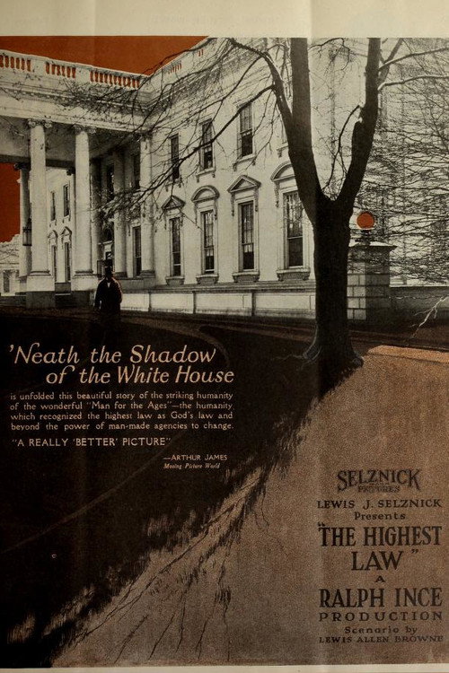 The Highest Law (1921) movie poster