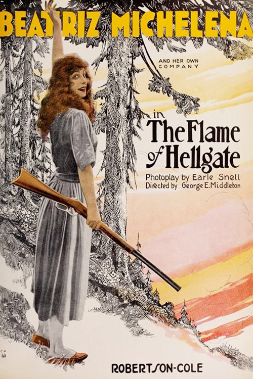 The Flame of Hellgate (1920) movie poster