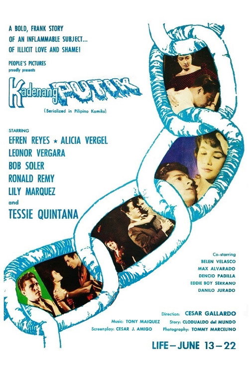 Kadenang Putik (1960) movie poster