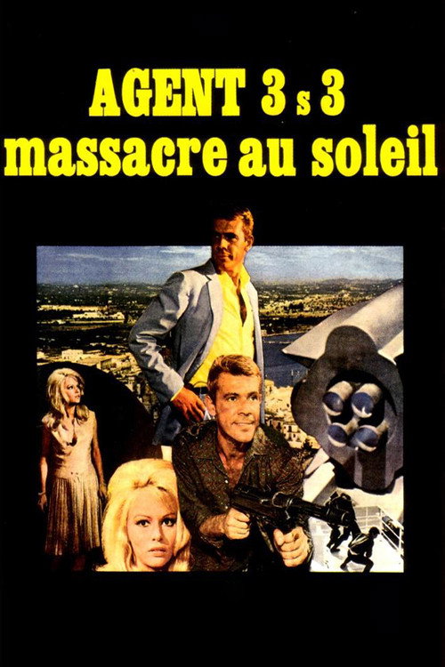 Agent 3S3, Massacre in the Sun (1966) movie poster