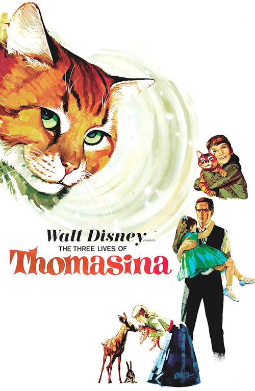 The Three Lives of Thomasina (1963) movie poster
