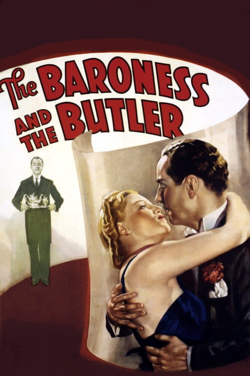 The Baroness and the Butler (1938) movie poster