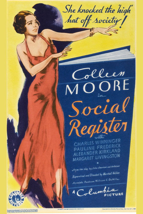 Social Register (1934) movie poster