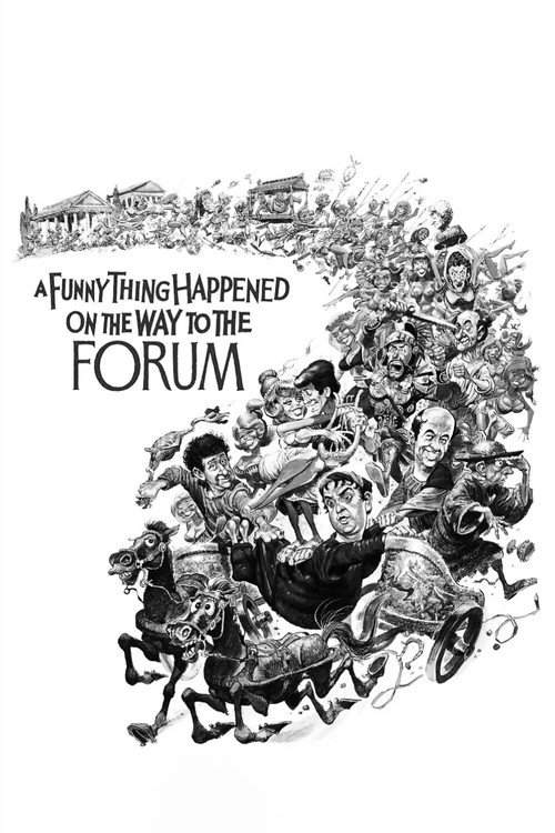 A Funny Thing Happened on the Way to the Forum (1966) movie poster