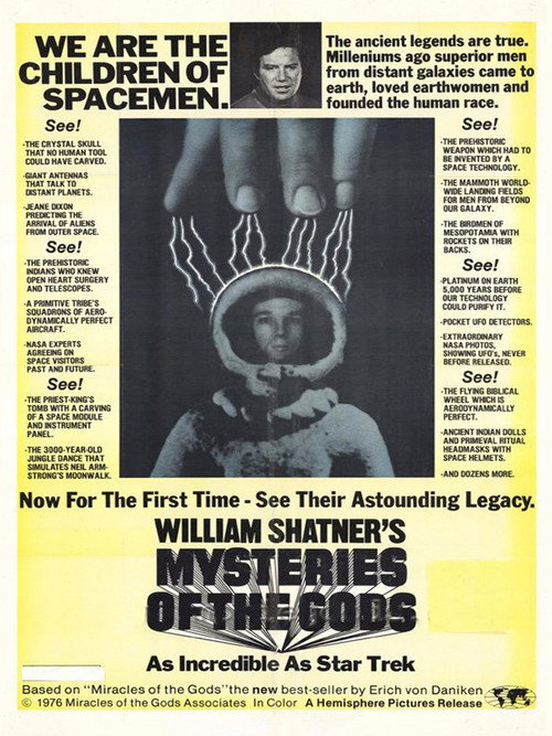 Mysteries of the Gods (1976) movie poster