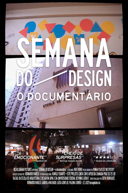 UFMG's DESIGN WEEK – the documentary (2025) movie poster