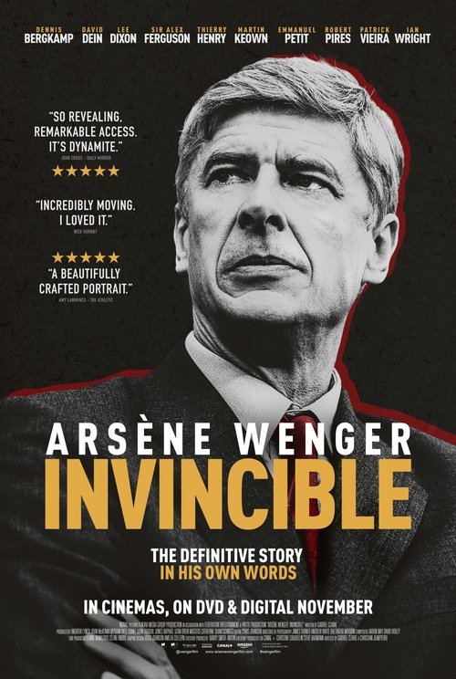 Arsène Wenger: Invincible (2021) movie poster