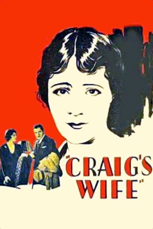 Craig's Wife (1928) movie poster