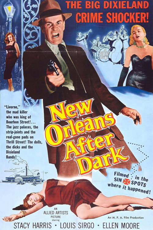 New Orleans After Dark (1958) movie poster
