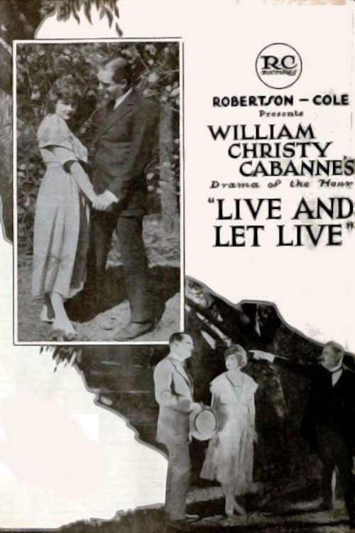 Live and Let Live (1921) movie poster