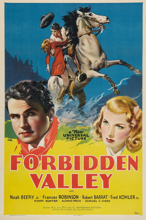 Forbidden Valley (1938) movie poster