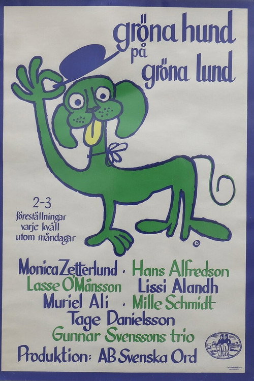 Gröna Hund (1962) movie poster