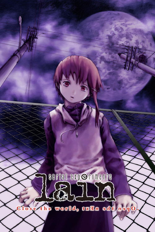 Serial Experiments Lain (1998) TV show poster