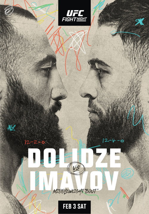 UFC Fight Night 235: Dolidze vs. Imavov (2024) movie poster