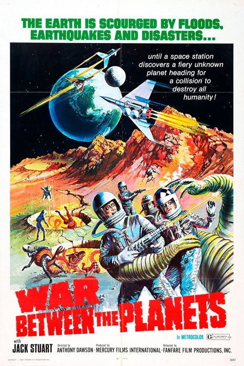 War Between the Planets (1966) movie poster